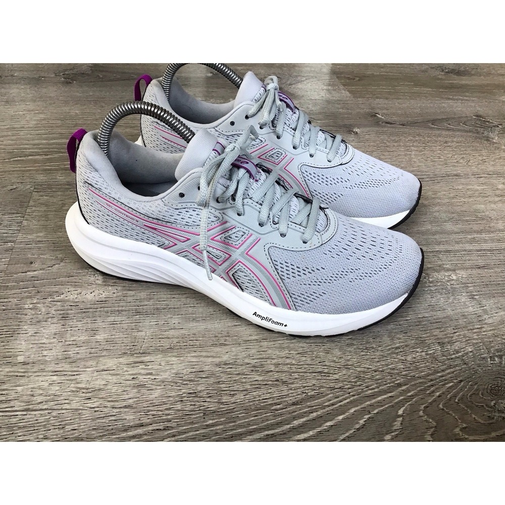 Asics Gel-Contend 9 1012B681 Sneaker Womens Size 9 Gray Running Shoes F620824